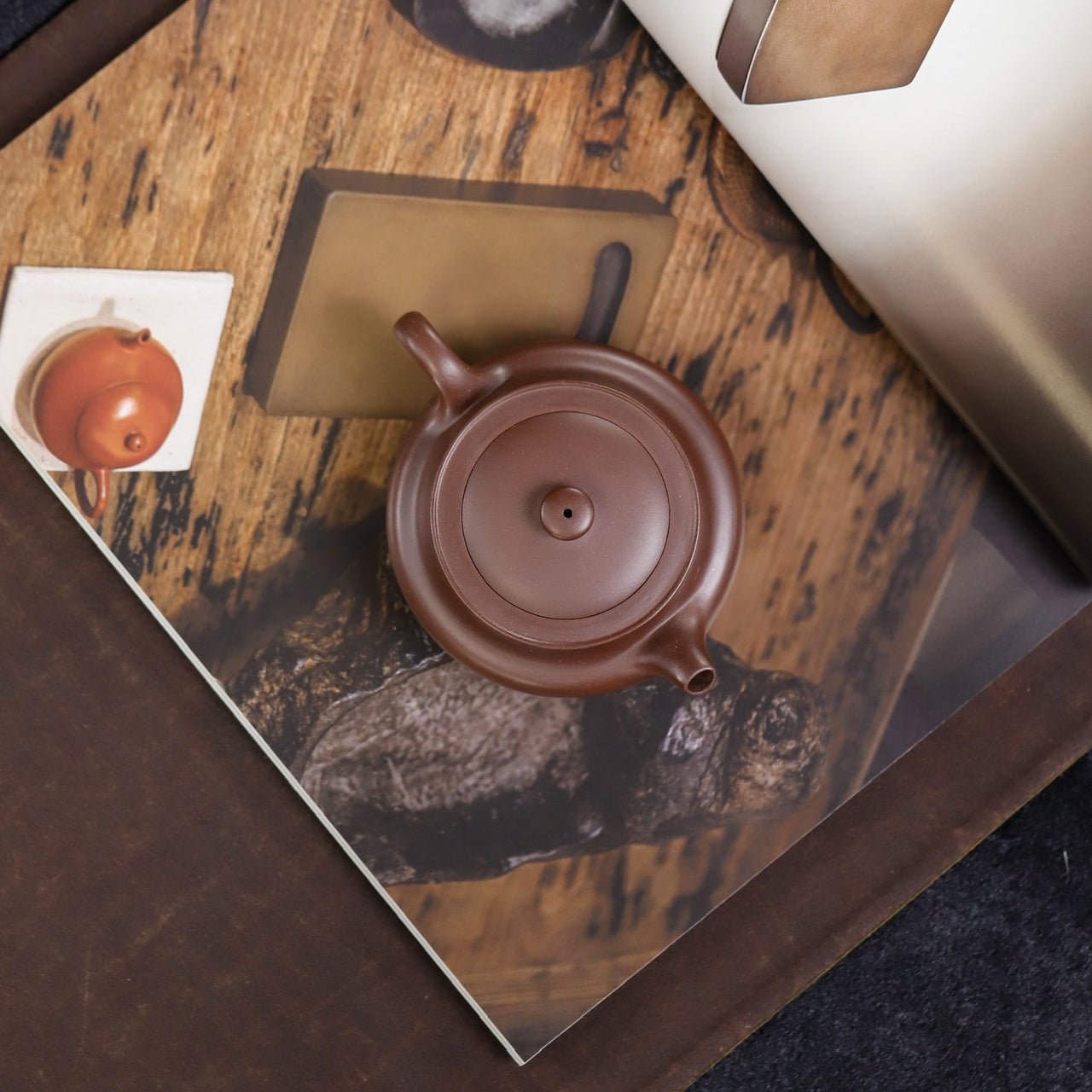 Sang Pan 160cc - Yixing Handmade Teapot - zycs_China