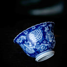 Shan Cha Hua 110cc - Jing De Zhen Porcelain Gaiwan - zycs_China