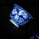Shan Cha Hua 110cc - Jing De Zhen Porcelain Gaiwan - zycs_China