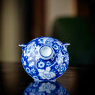 Shan Cha Hua 110cc - Jing De Zhen Porcelain Gaiwan - zycs_China