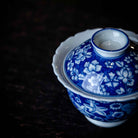 Shan Cha Hua 110cc - Jing De Zhen Porcelain Gaiwan - zycs_China