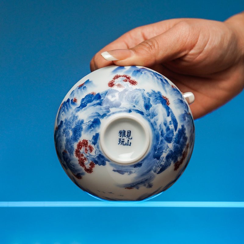 Shan Shui 100cc - Jing De Zhen Porcelain Teacup - zycs_China