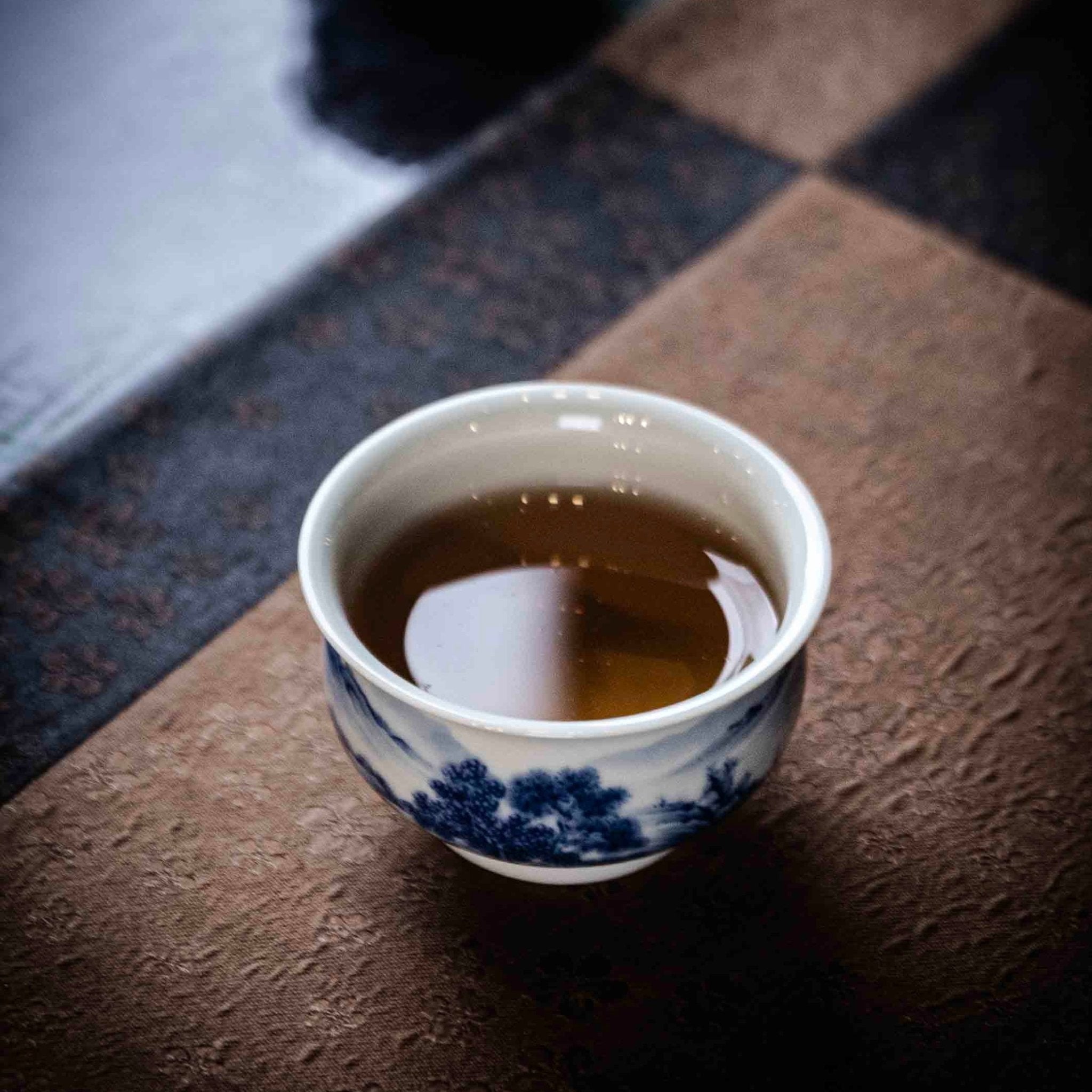 Shan Shui 110cc - Jing De Zhen Porcelain Gaiwan - zycs_China