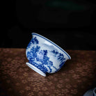 Shan Shui 110cc - Jing De Zhen Porcelain Gaiwan - zycs_China