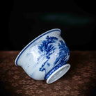 Shan Shui 110cc - Jing De Zhen Porcelain Gaiwan - zycs_China