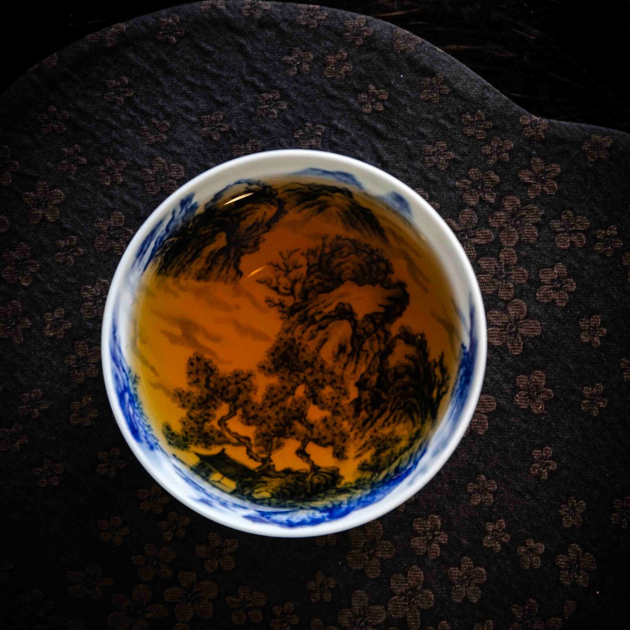 Shan Shui 120cc - Jing De Zhen Porcelain Teacup - zycs_China