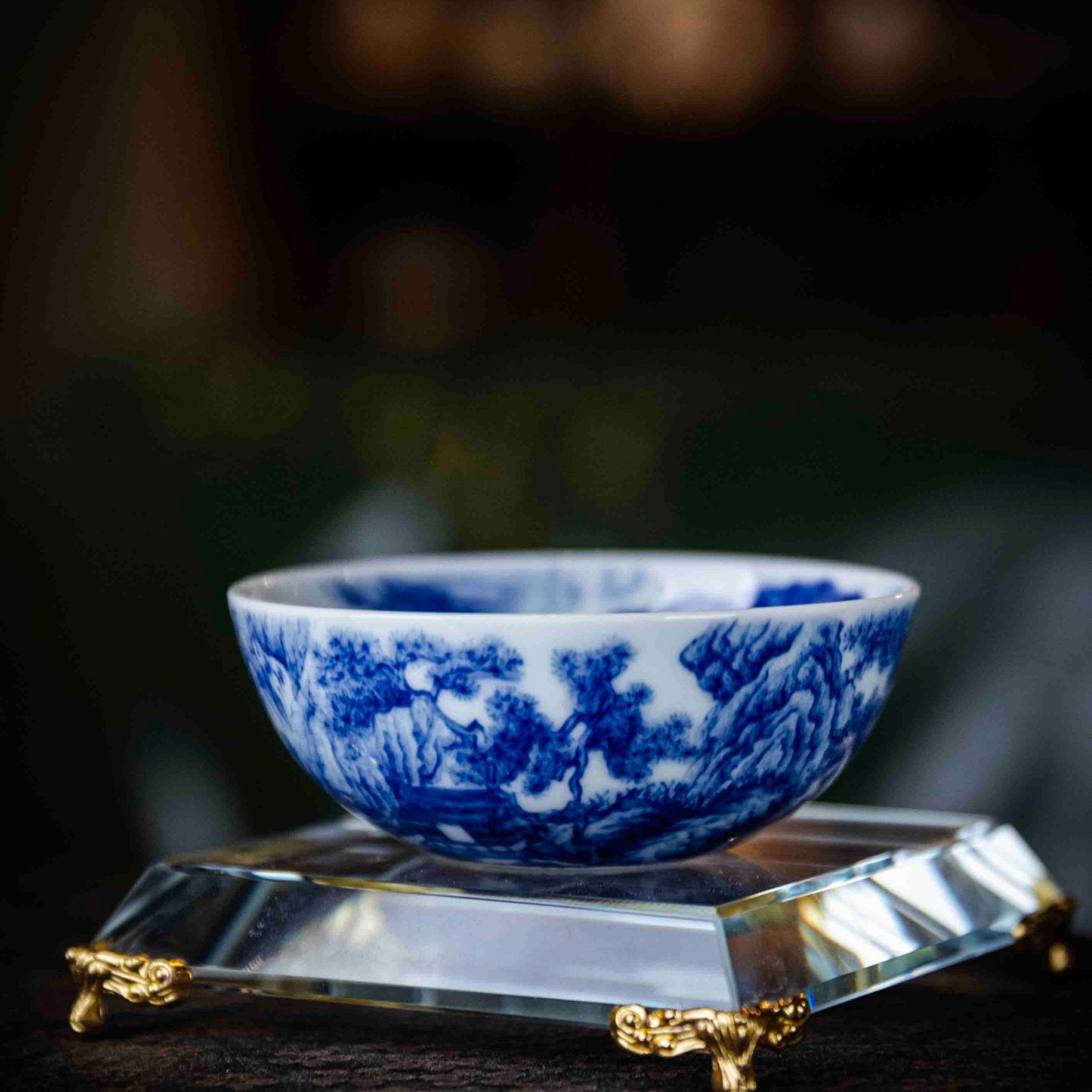 Shan Shui 120cc - Jing De Zhen Porcelain Teacup - zycs_China