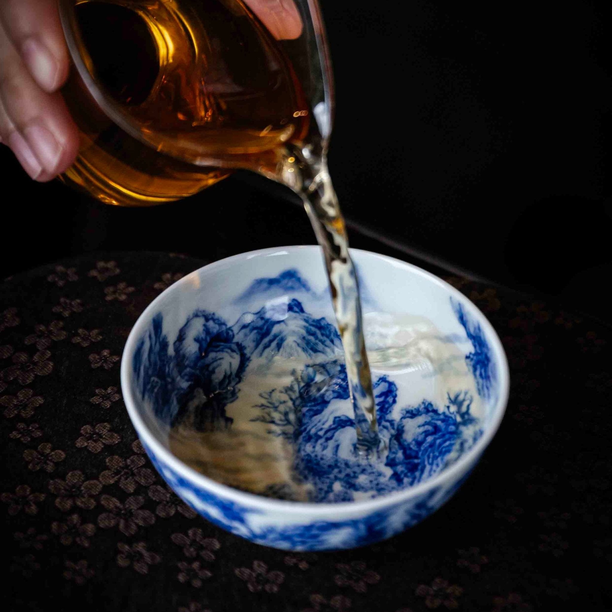 Shan Shui 120cc - Jing De Zhen Porcelain Teacup - zycs_China