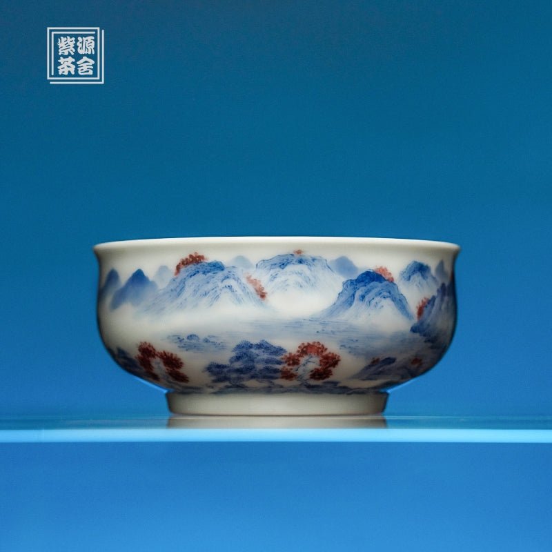 Shan Shui 140cc - Jing De Zhen Porcelain Teacup - zycs_China