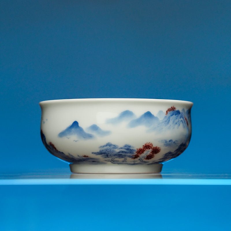 Shan Shui 140cc - Jing De Zhen Porcelain Teacup - zycs_China