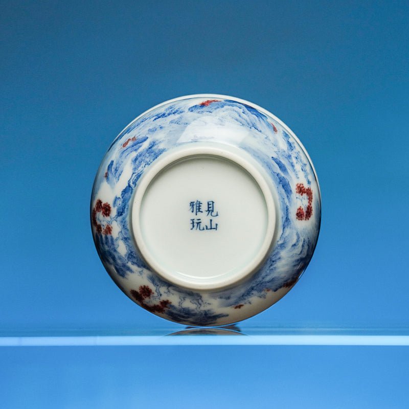 Shan Shui 140cc - Jing De Zhen Porcelain Teacup - zycs_China