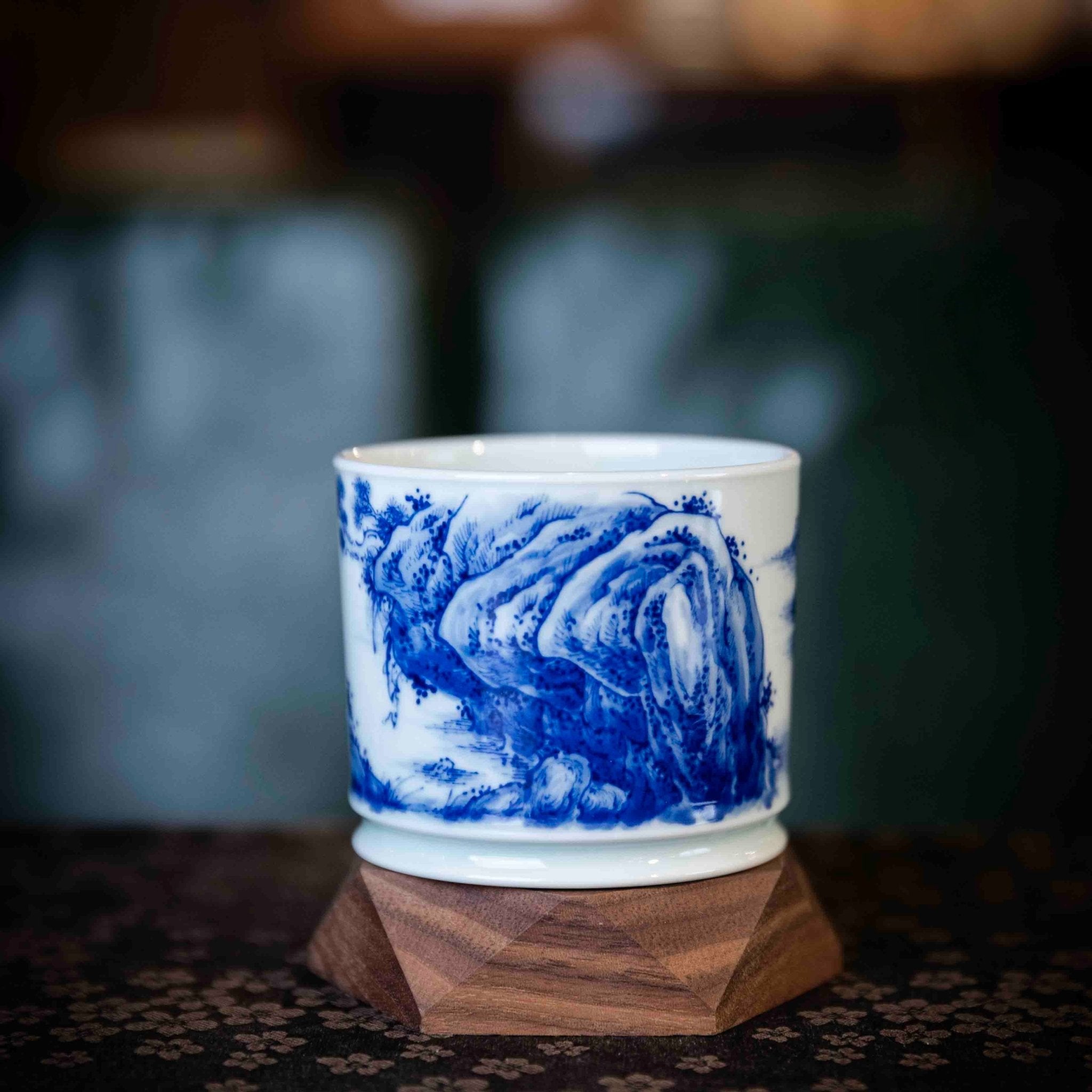 Shan Shui 150cc/160cc - Jing De Zhen Porcelain Teacup - zycs_China