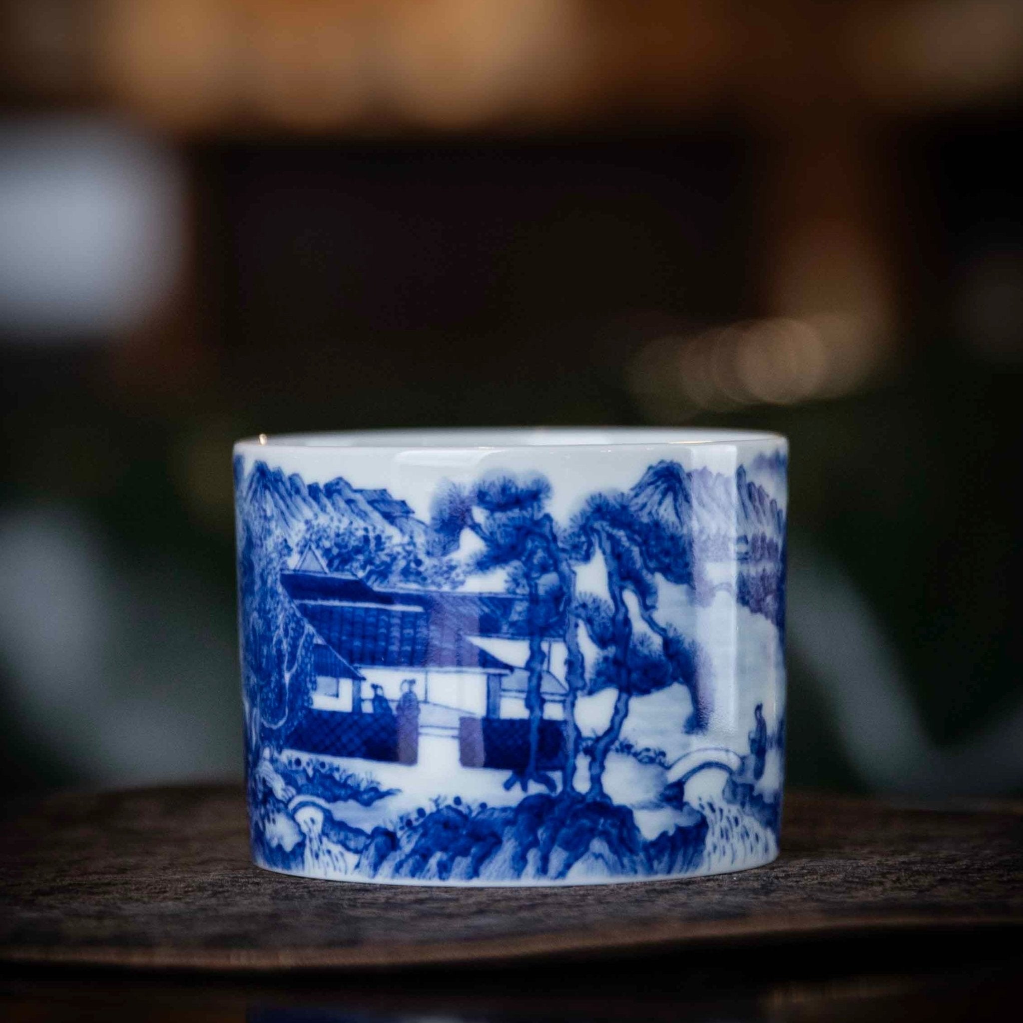Shan Shui 180cc - Jing De Zhen Porcelain Teacup - zycs_China