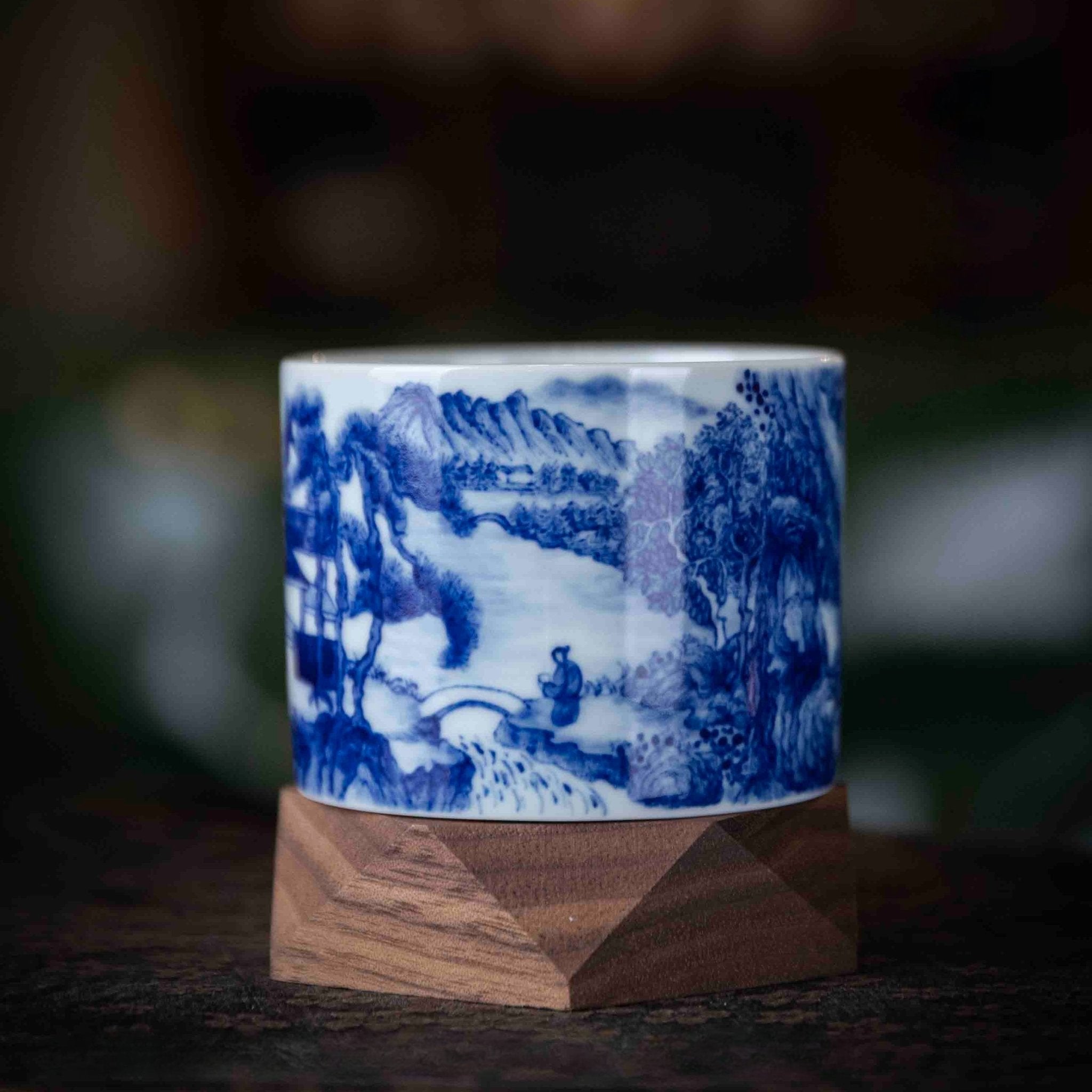 Shan Shui 180cc - Jing De Zhen Porcelain Teacup - zycs_China