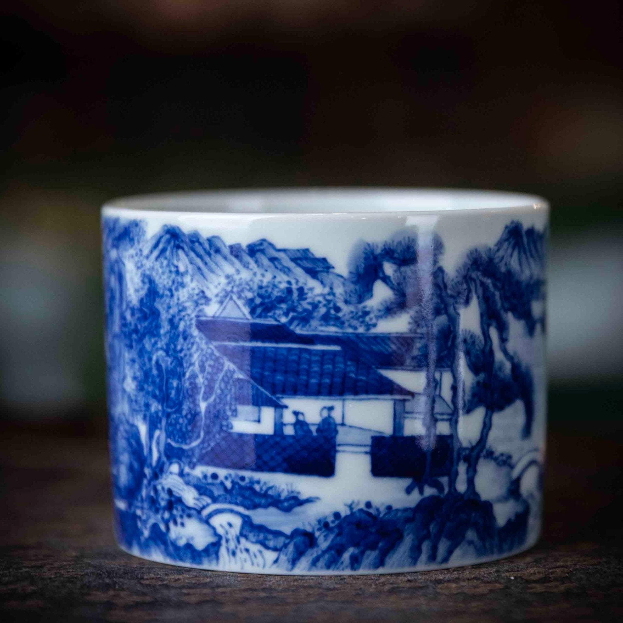 Shan Shui 180cc - Jing De Zhen Porcelain Teacup - zycs_China