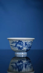 Shan Shui - Jing De Zhen Porcelain Teacup - zycs_China - tea - teapot