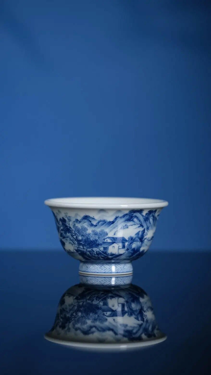 Shan Shui - Jing De Zhen Porcelain Teacup - zycs_China - tea - teapot
