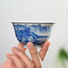 Shan Shui - Jing De Zhen Porcelain Teacup - zycs_China - tea - teapot