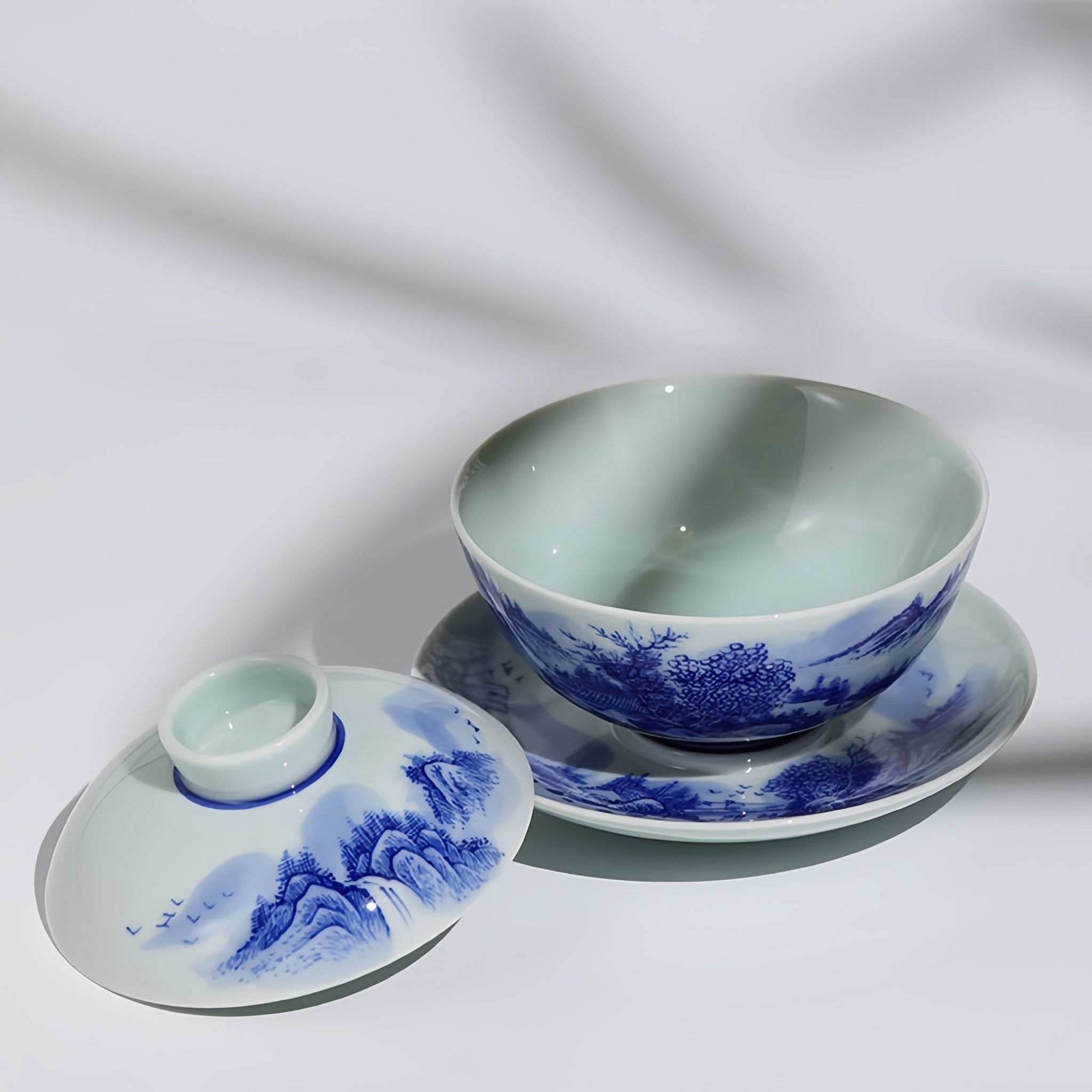 Shan Shui Yuan Bao 140cc - Jing De Zhen Porcelain Giwan - zycs_China