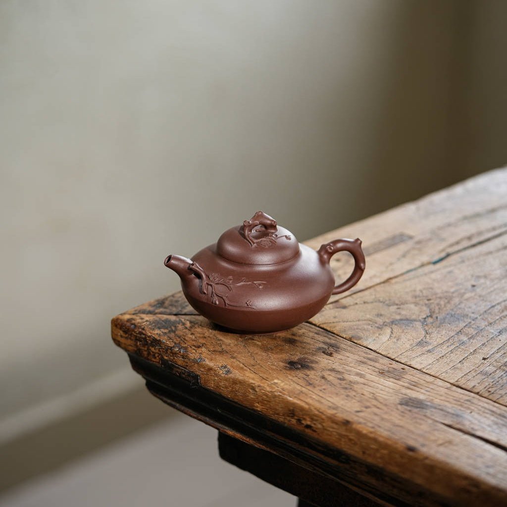Shang He Mei 200cc - Yixing Handmade Teapot - zycs_China