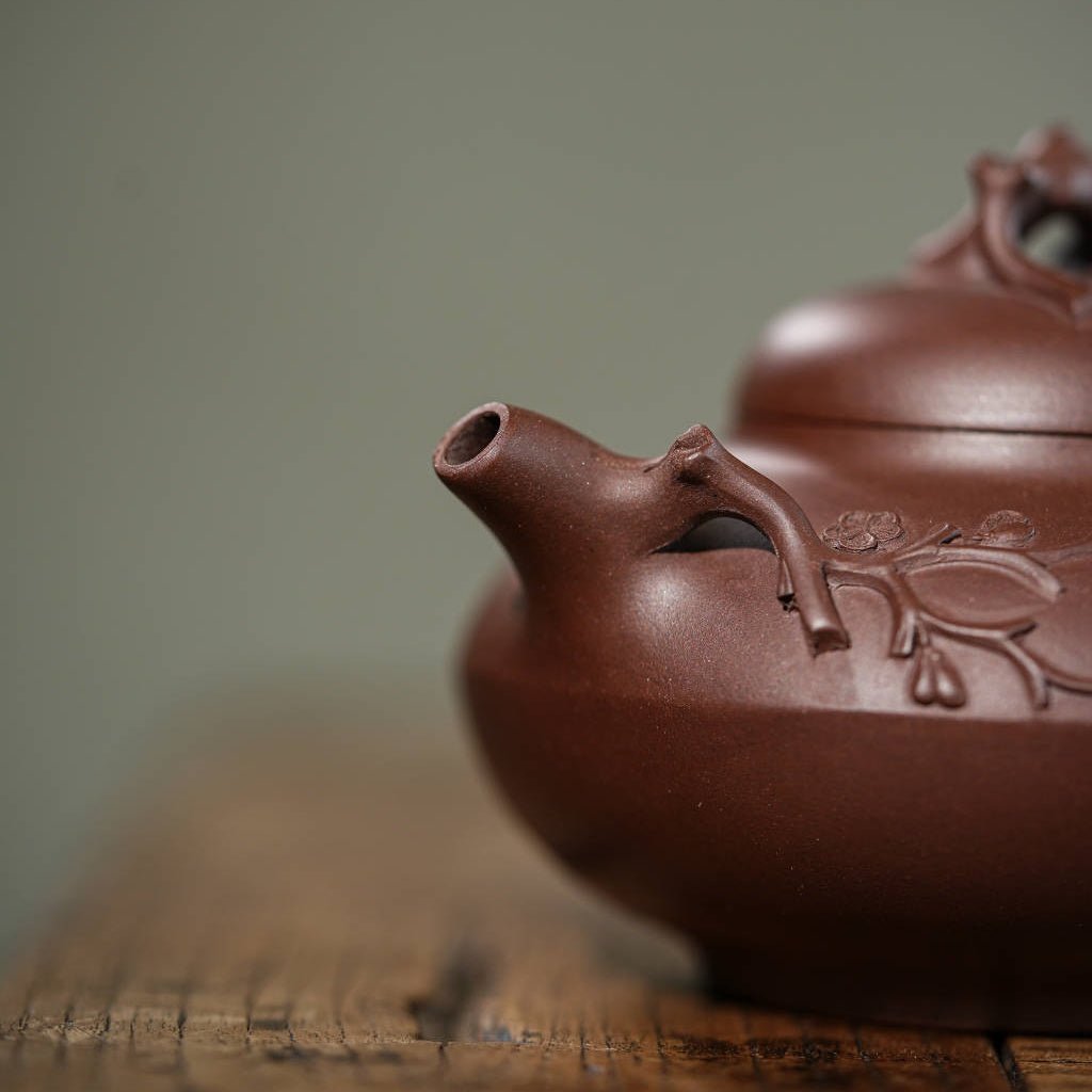 Shang He Mei 200cc - Yixing Handmade Teapot - zycs_China