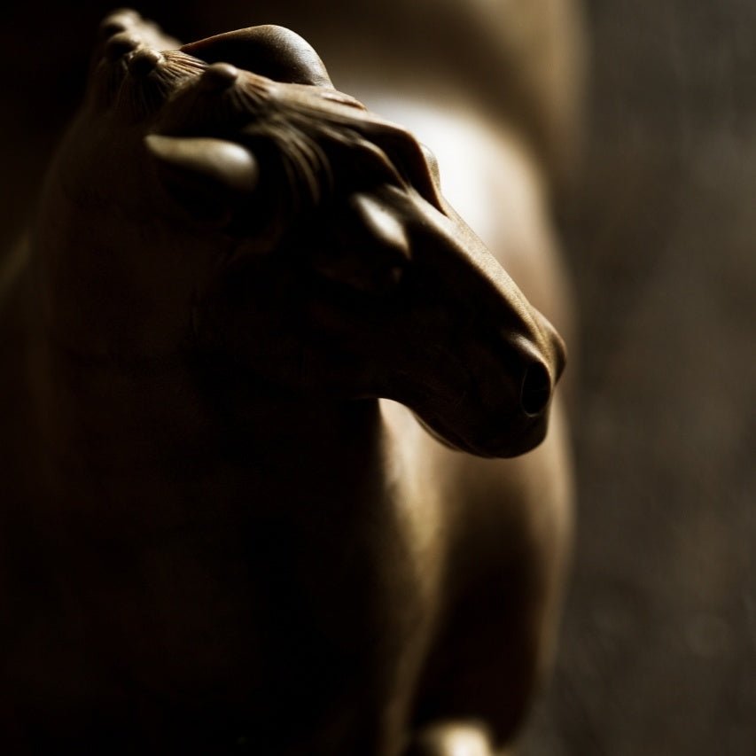 Sheng Shi Tang Ma - Wood Sculpture - zycs_China