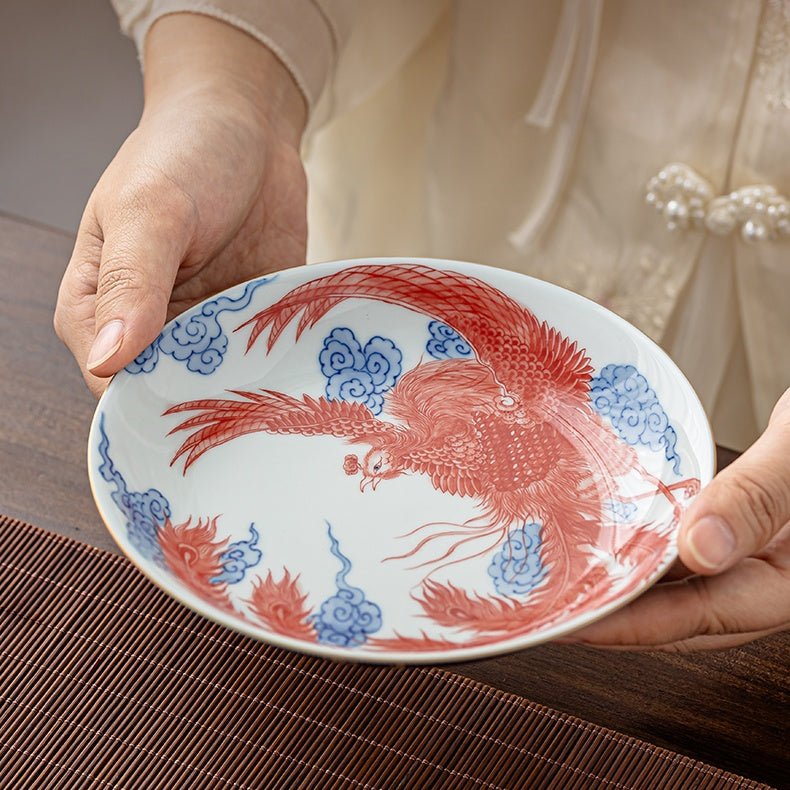 Shi Ci Nei Feng 150cc - Jing De Zhen Porcelain Gaiwan - zycs_China