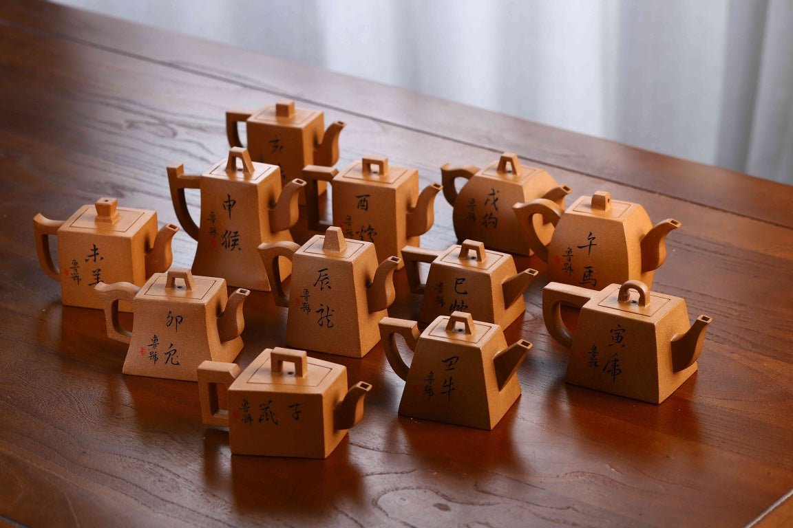 Shi Er Sheng Sheng Xiao 100cc - Yixing Handmade Teapot - zycs_China