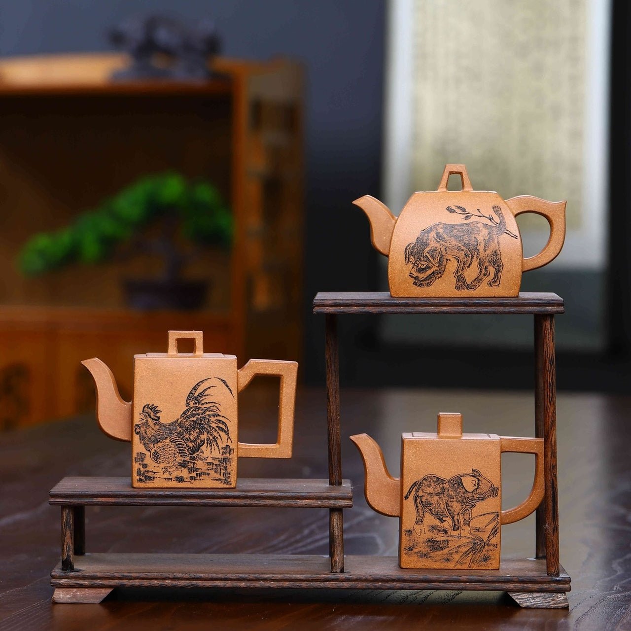 Shi Er Sheng Sheng Xiao 100cc - Yixing Handmade Teapot - zycs_China