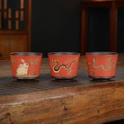 Shi Er Sheng Xiao - Yixing Handmade Teacup - zycs_China