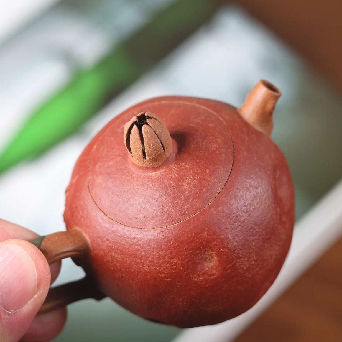 Shi Liu 130cc - Yixing Handmade Teapot - zycs_China