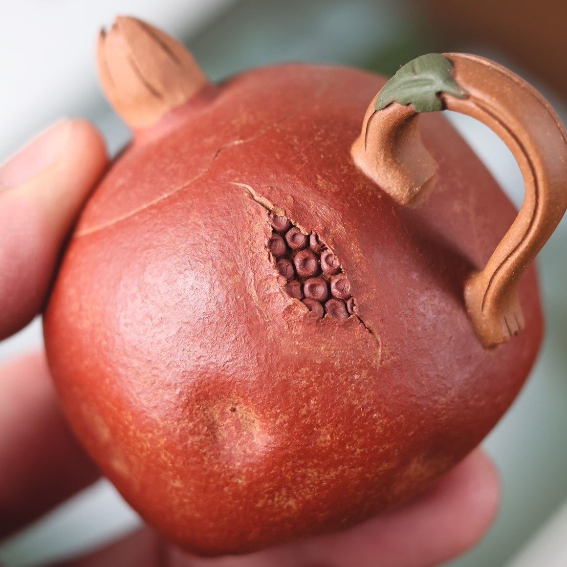 Shi Liu 130cc - Yixing Handmade Teapot - zycs_China