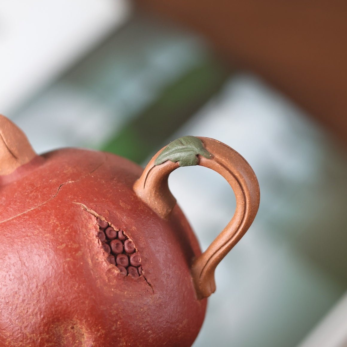 Shi Liu 130cc - Yixing Handmade Teapot - zycs_China