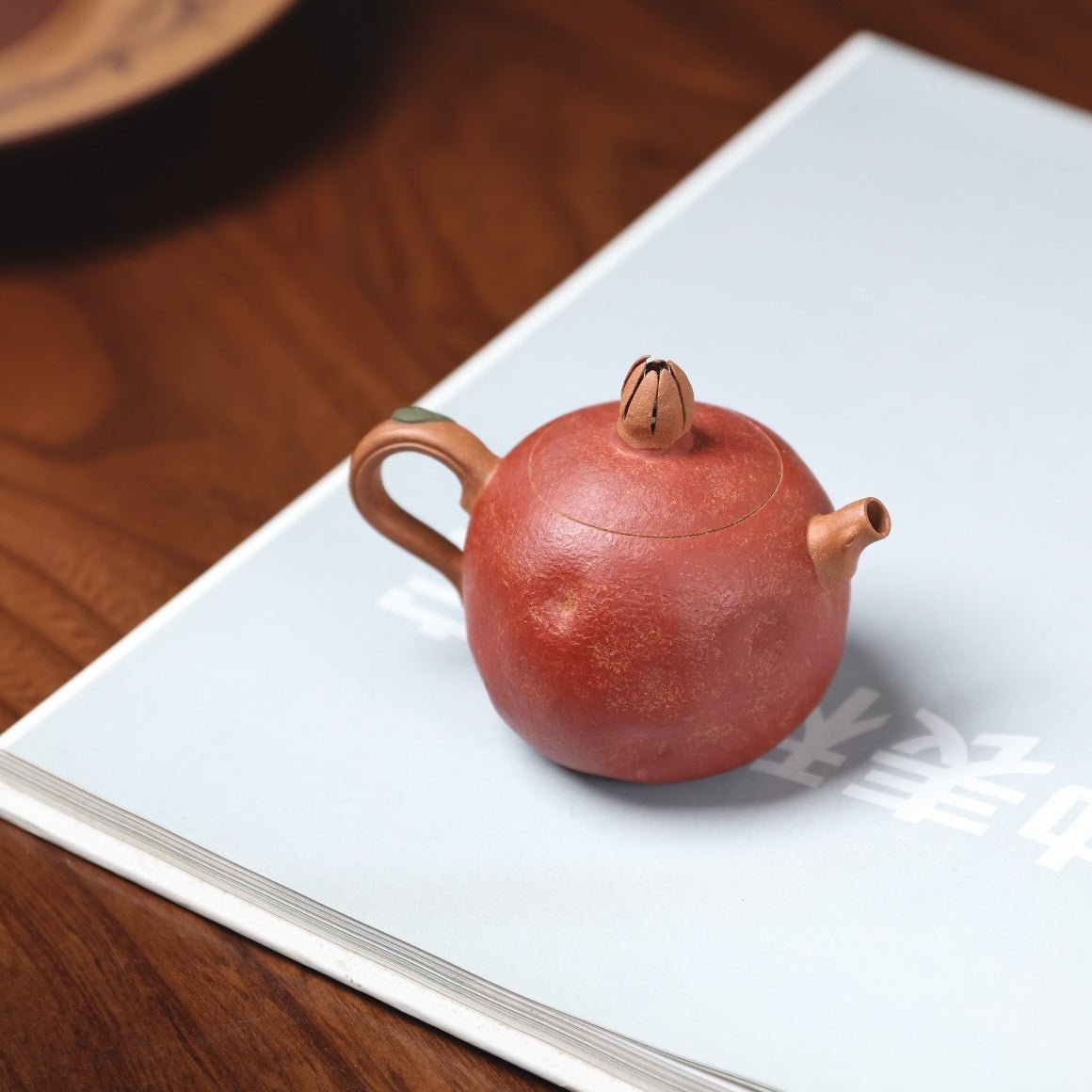 Shi Liu 130cc - Yixing Handmade Teapot - zycs_China