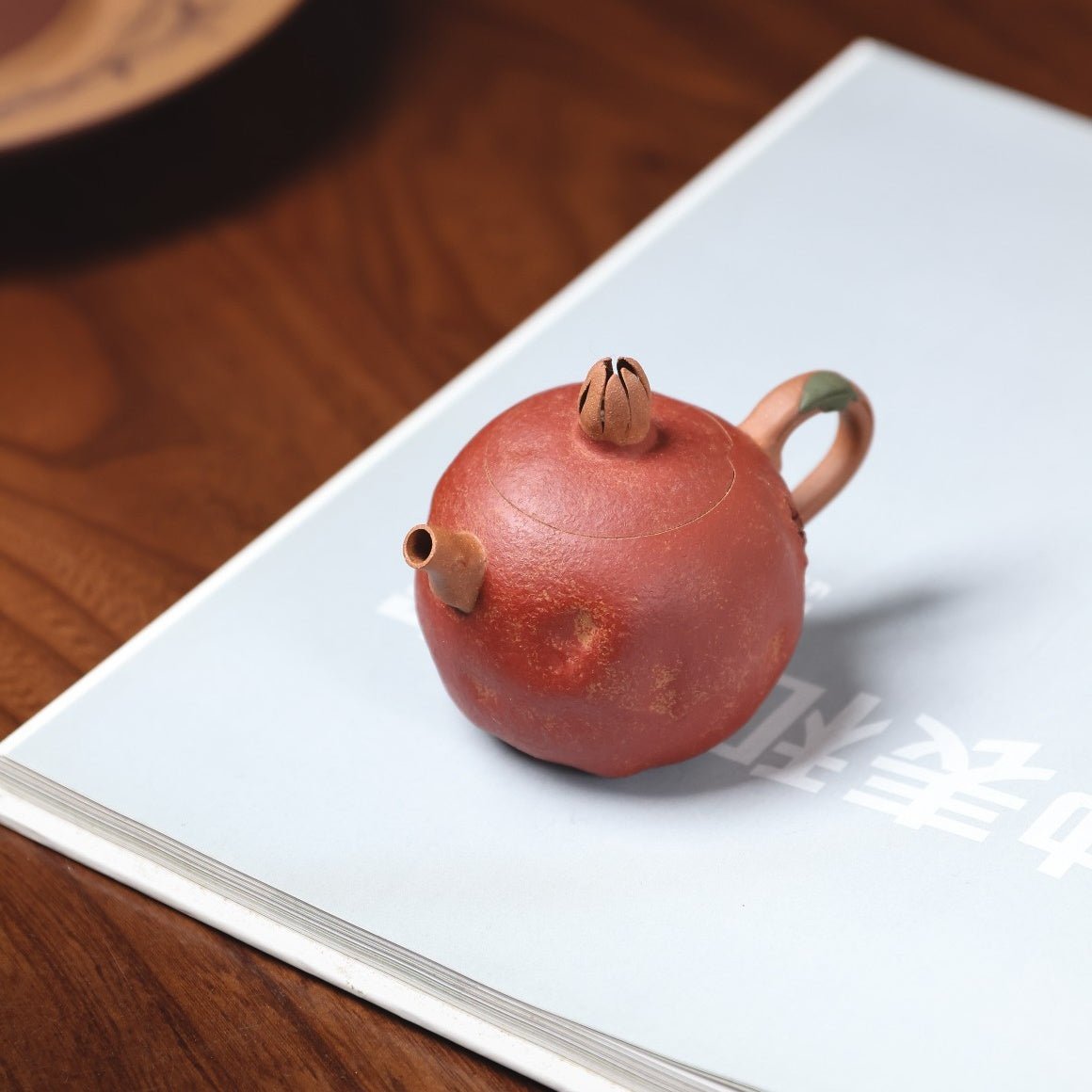 Shi Liu 130cc - Yixing Handmade Teapot - zycs_China