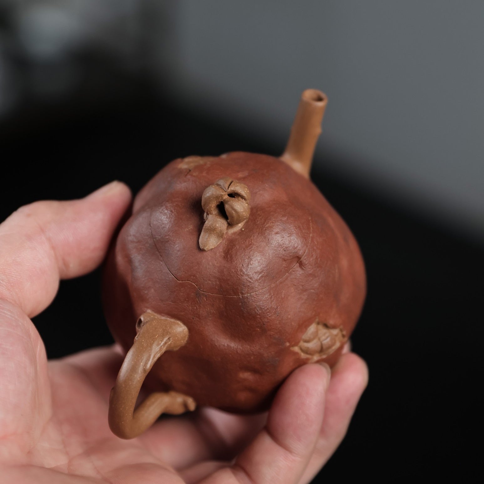 Shi Liu 200cc - Yixing Handmade Teapot - zycs_China - tea - teapot