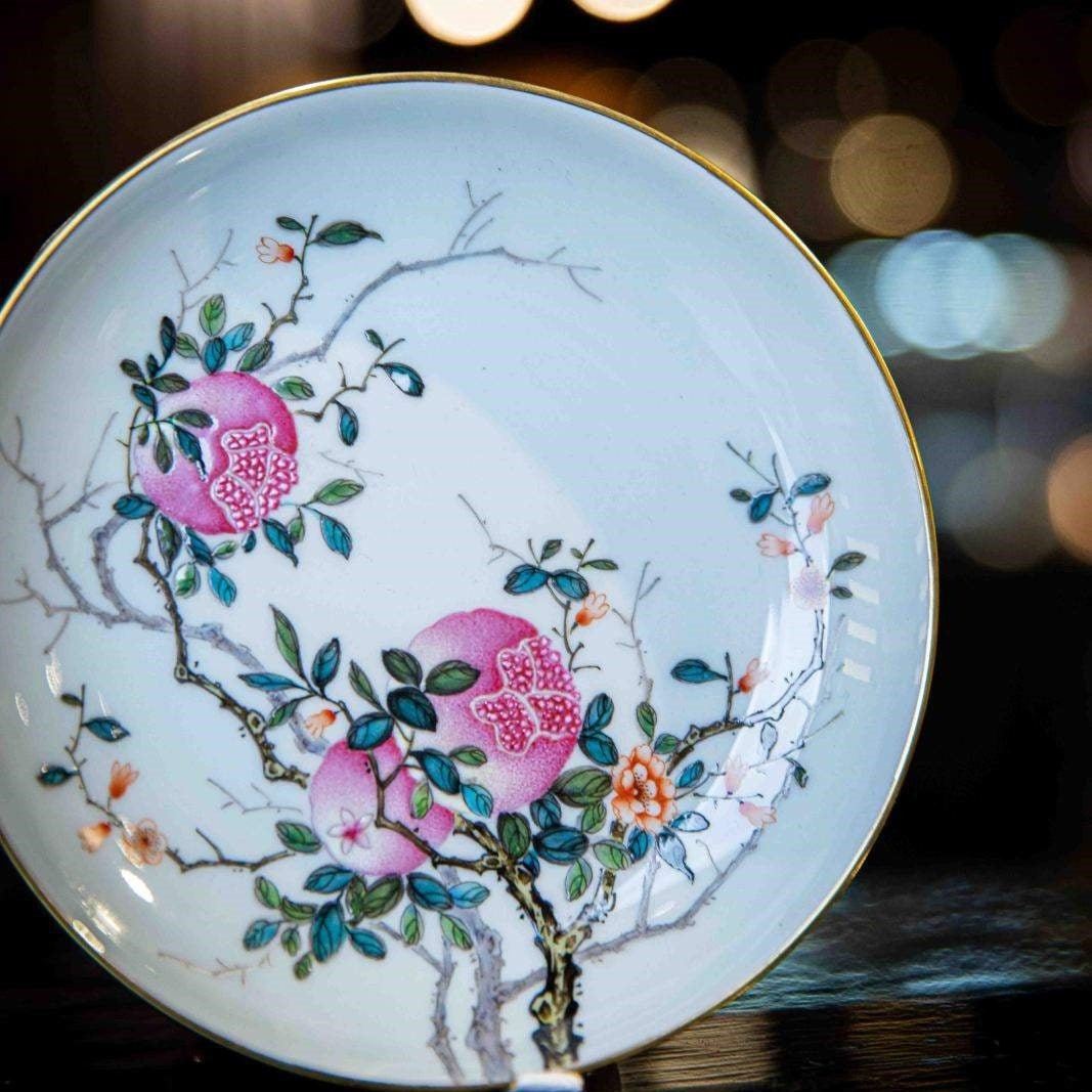 Shi Liu - Jing De Zhen Porcelain Gaiwan - zycs_China