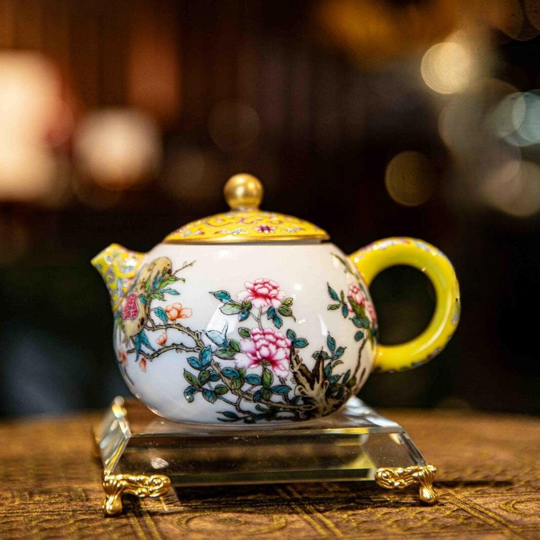 Shi Liu Xi Shi - Jing De Zhen Porcelain Teapot - zycs_China