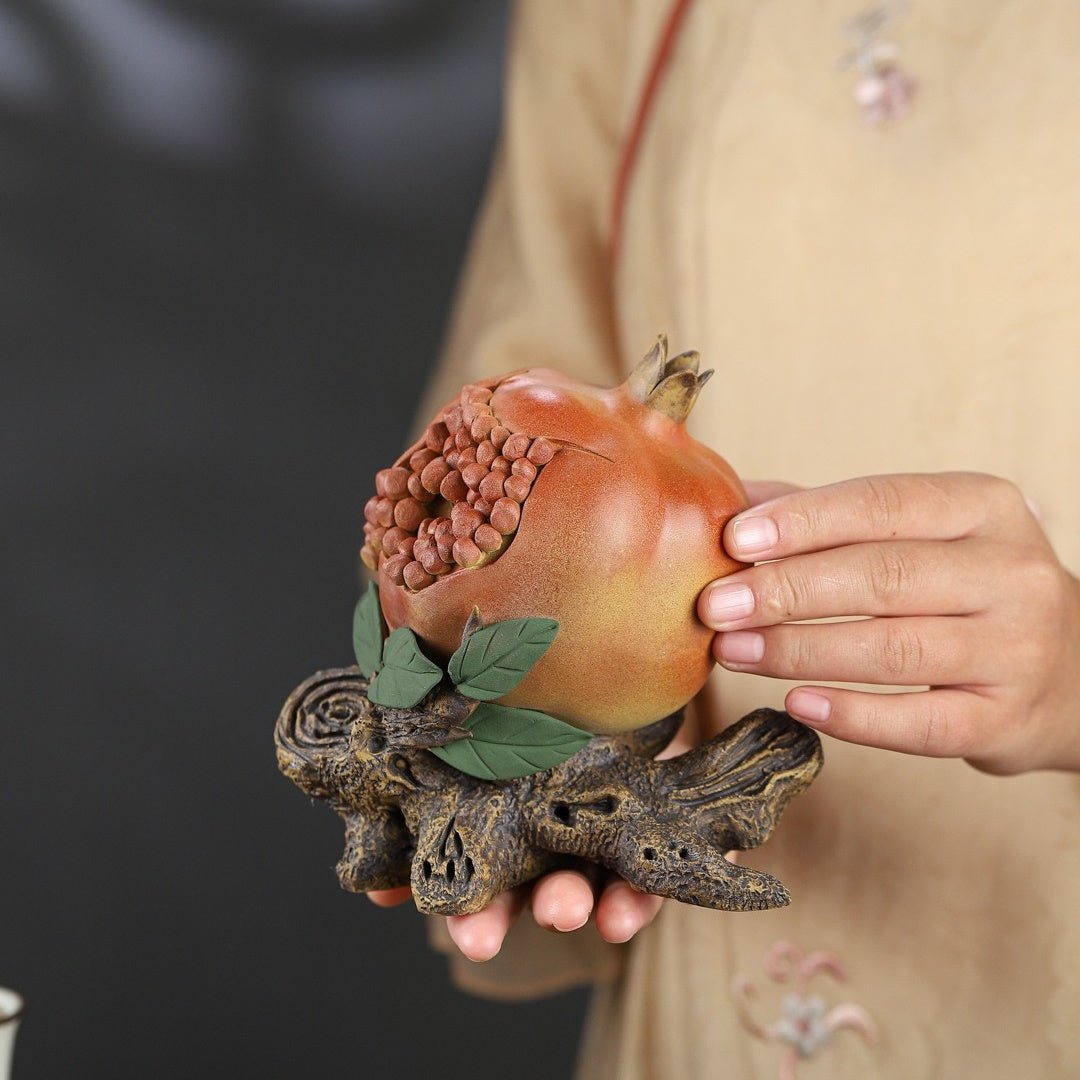 Shi Liu - Zisha Sculpture - zycs_China