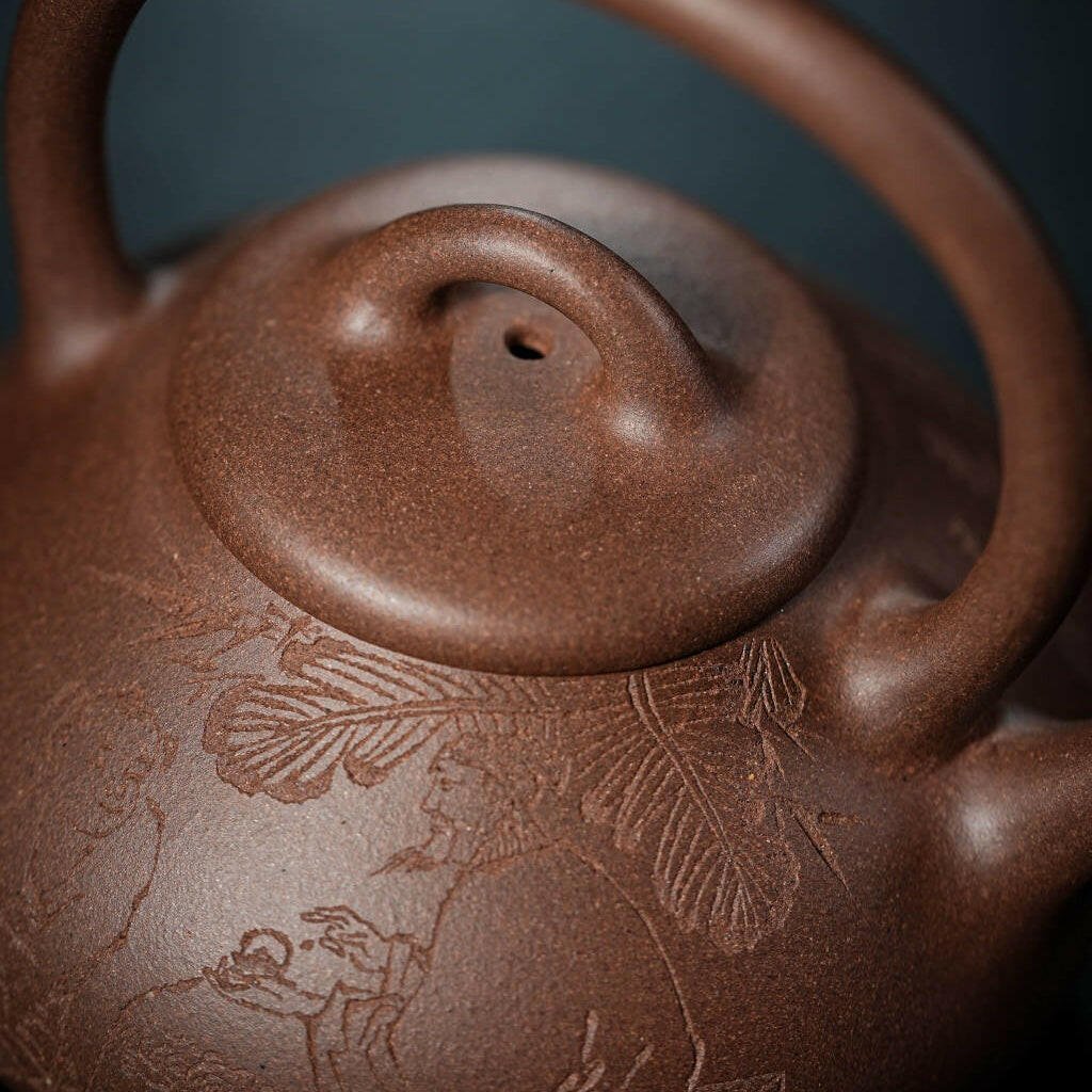 Shi Piao Ti Liang 200cc - Yixing Handmade Teapot - zycs_China