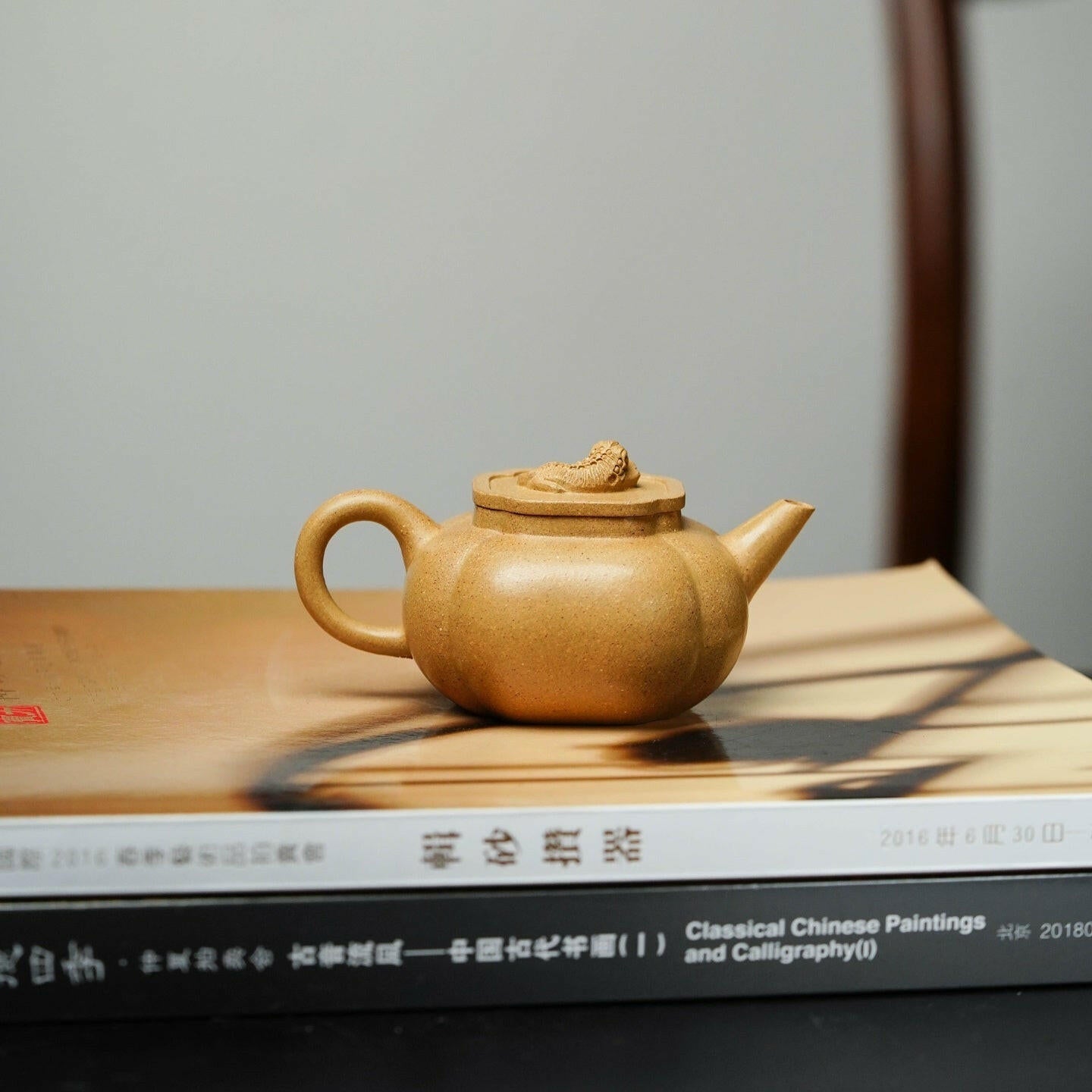 Shi Qiu 100cc - Yixing Handmade Teapot - zycs_China