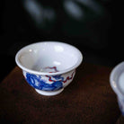 Shi Shi Ru Yi 120cc - Jing De Zhen Porcelain Gaiwan - zycs_China
