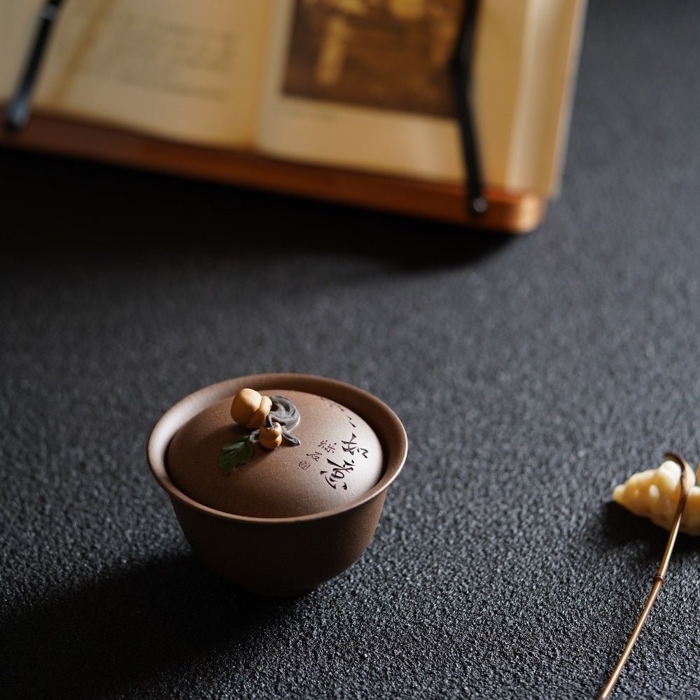 Shi Shi Ru Yi 200cc - Yixing Handmade Gaiwan - zycs_China