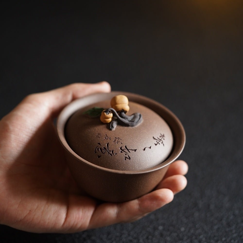 Shi Shi Ru Yi 200cc - Yixing Handmade Gaiwan - zycs_China