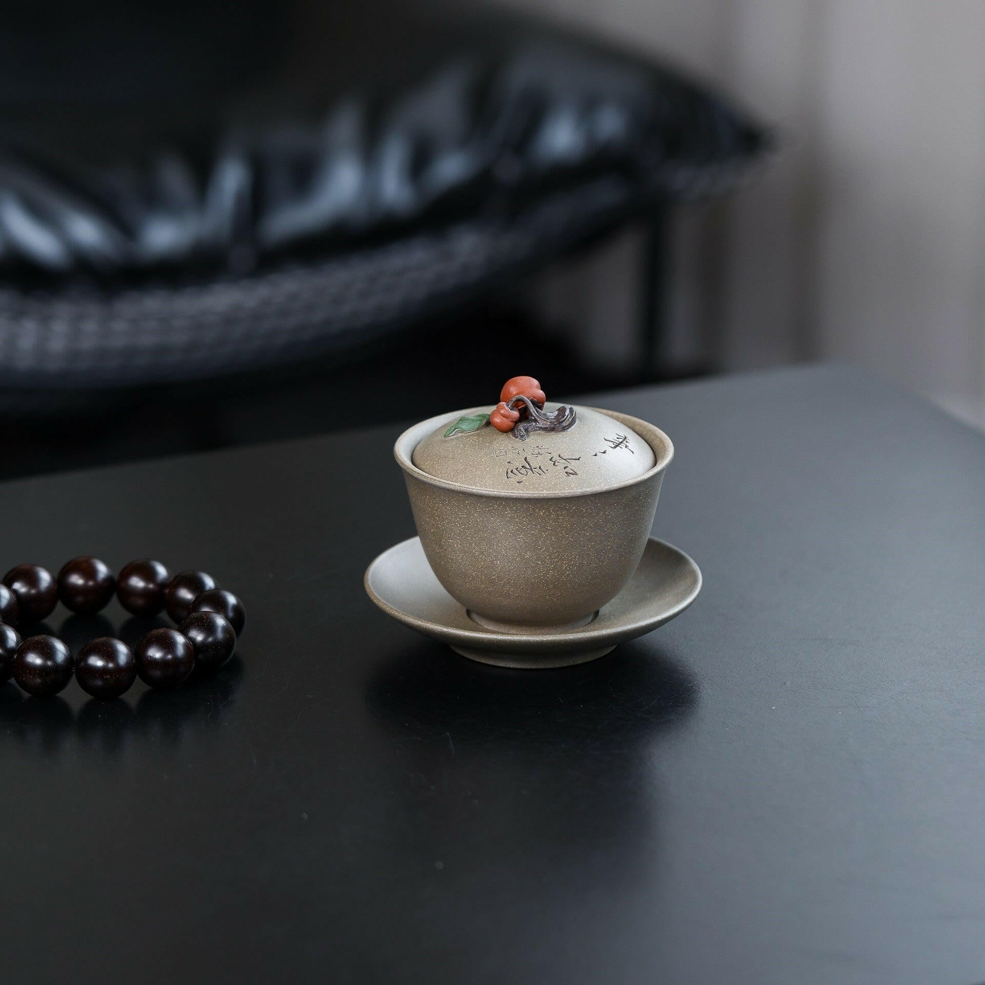 Shi Shi Ru Yi 200cc - Yixing Handmade Gaiwan - zycs_China