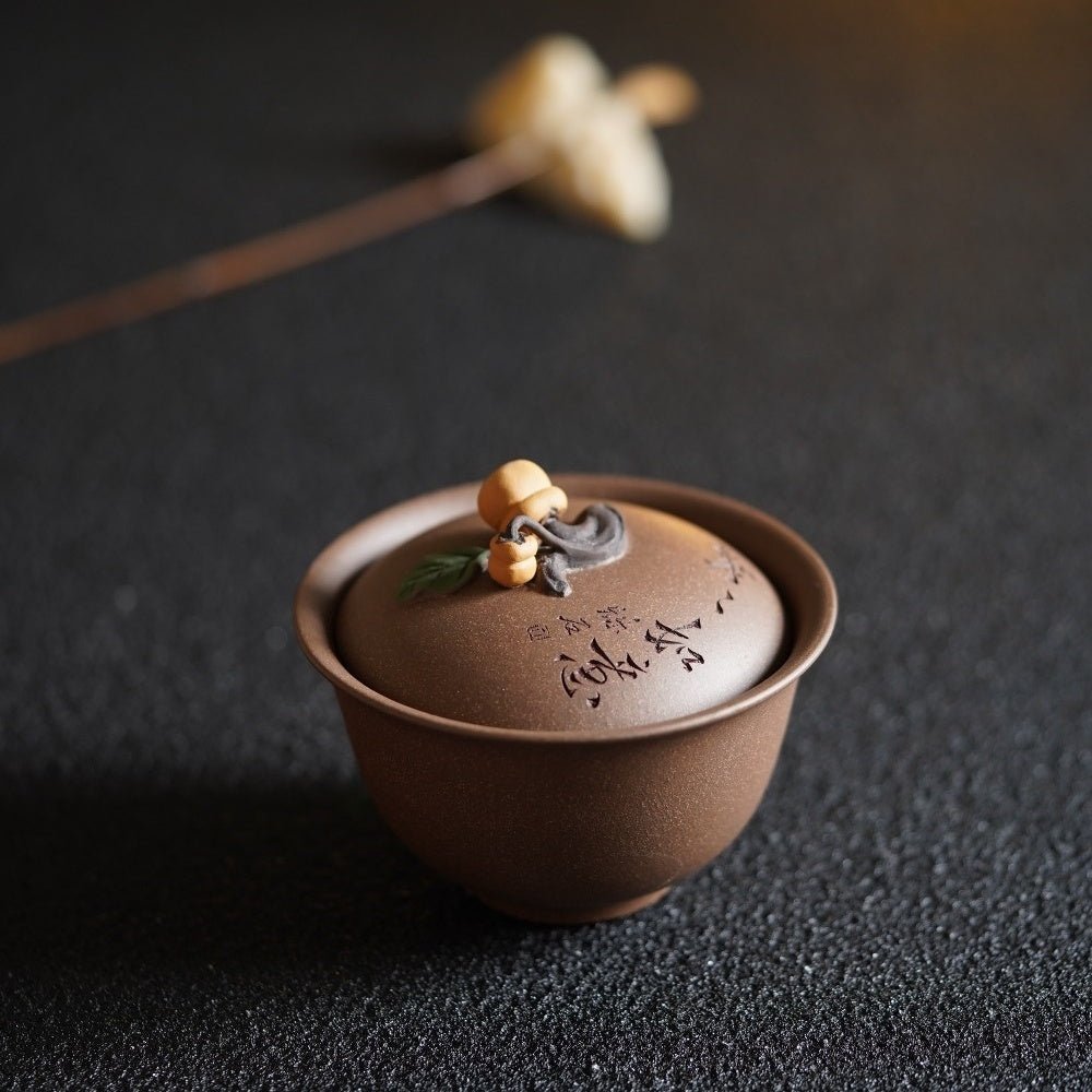 Shi Shi Ru Yi 200cc - Yixing Handmade Gaiwan - zycs_China