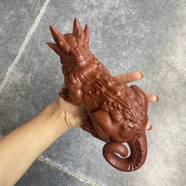 Shou Chai Pi Xiu - Zisha Sculpture - zycs_China