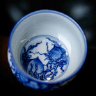 Shou Tao 130cc - Jing De Zhen Porcelain Gaiwan - zycs_China