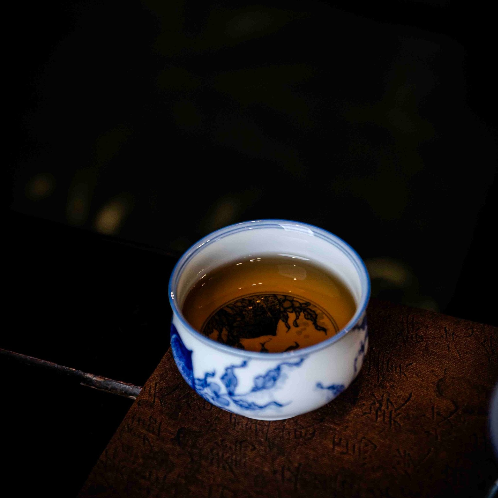 Shou Tao 130cc - Jing De Zhen Porcelain Gaiwan - zycs_China