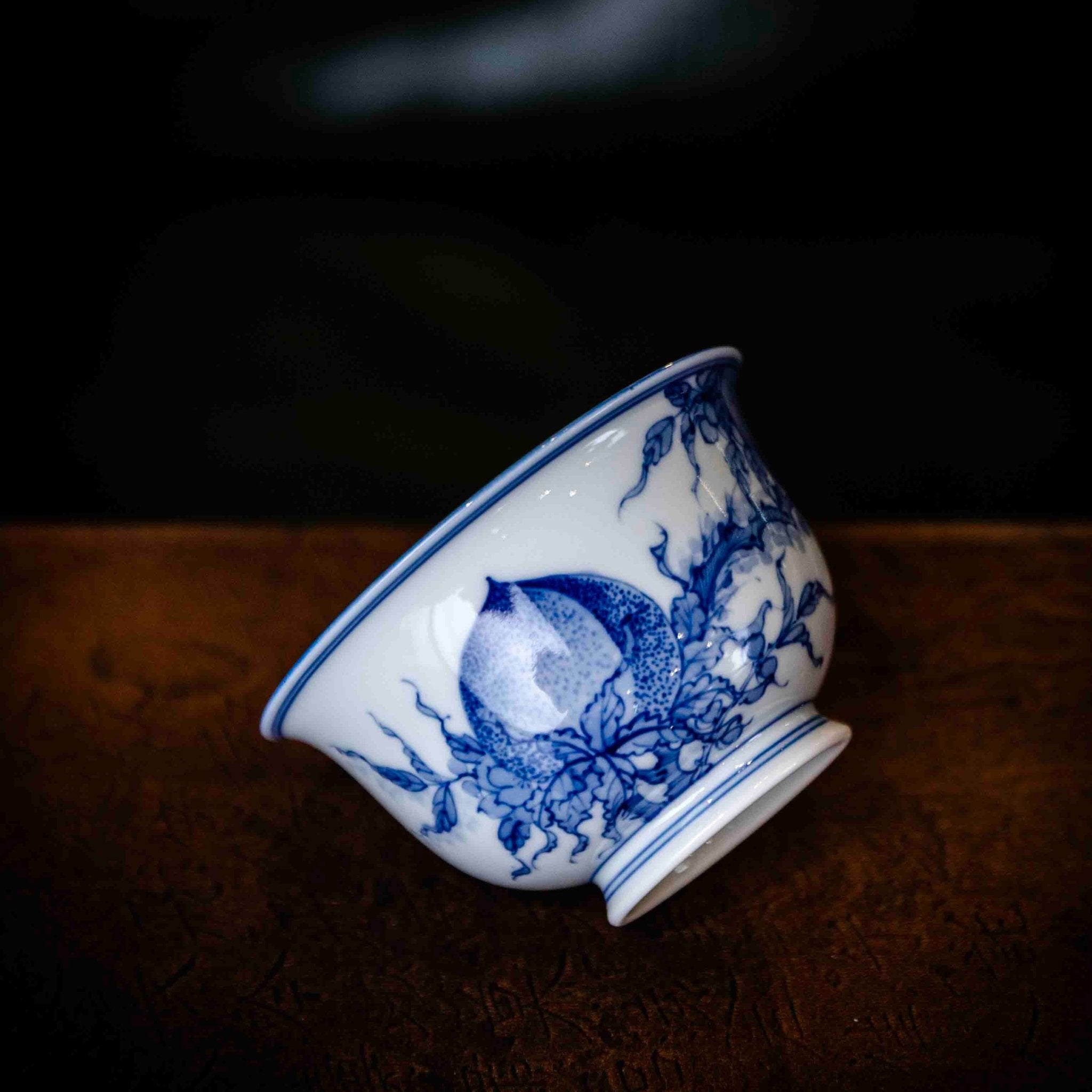 Shou Tao 130cc - Jing De Zhen Porcelain Gaiwan - zycs_China